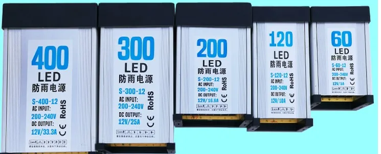 12V 10A 120W силовые трансформаторы для светодиодных модулей | Освещение