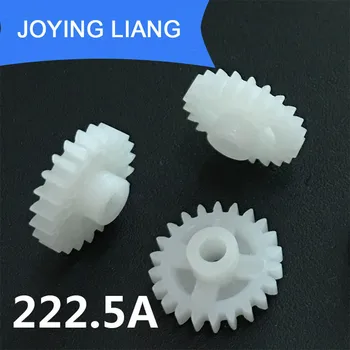 

222.5A 0.5M 22 Teeth 2.5mm Shaft Tight Pom Plastic Pinion Gear Toy Model Gear (5000pcs/lot)