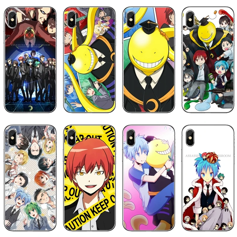 

Japan Assassination Classroom anime phone case For Samsung Galaxy J8 J6 J4 Plus Prime J7 J5 pro J3 J2 2018 2017 2016 soft cover