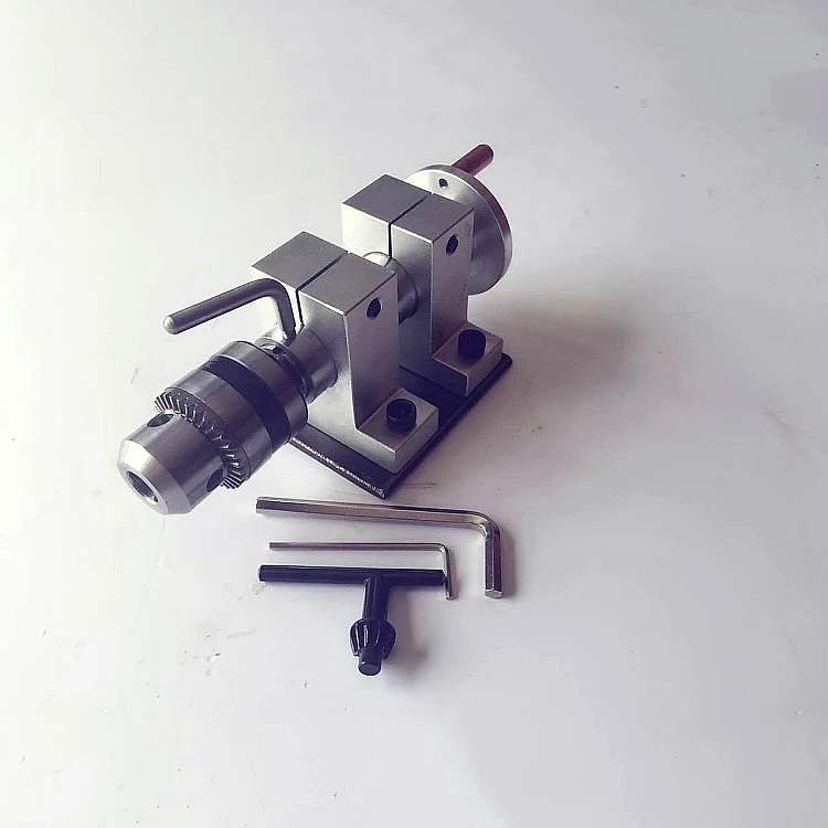 Diy Drilling Tailstock Live Center With Base For Lathe Machine