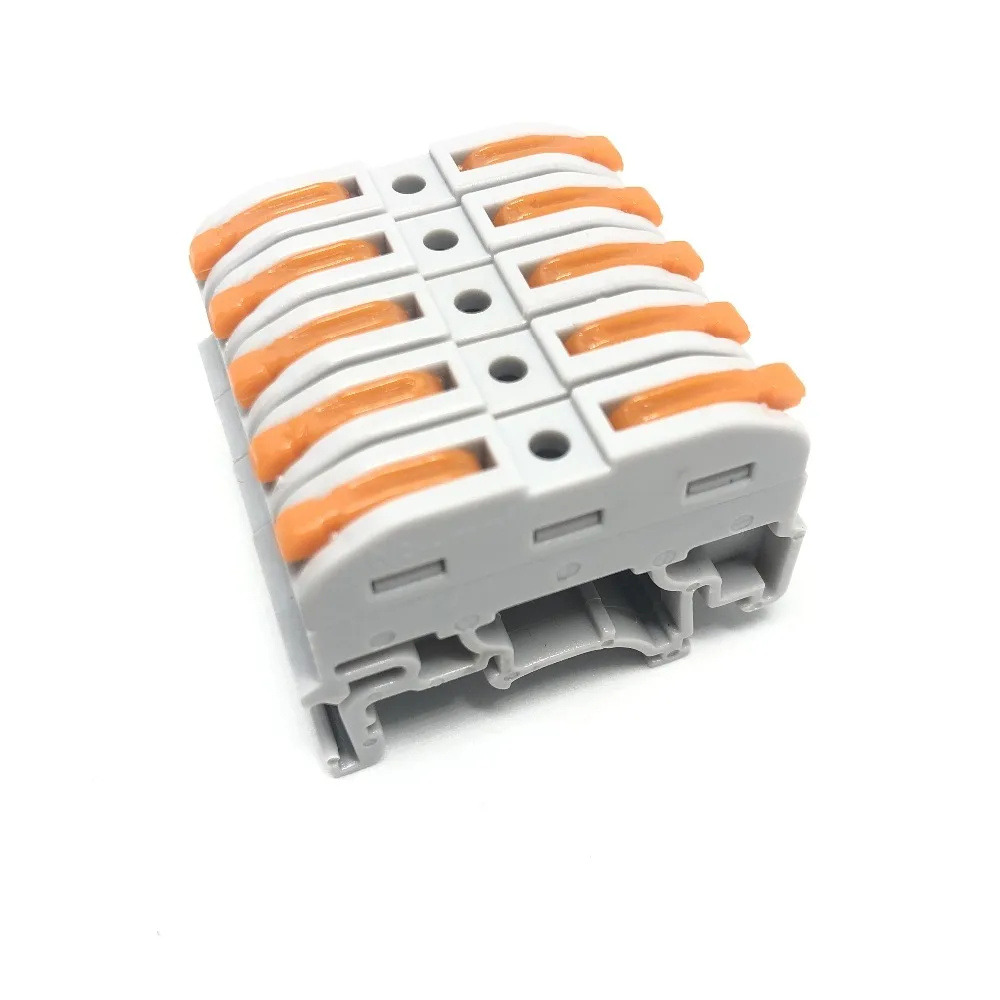 

PCT-211 PCT211KM421 Rail Type Quick Connection Terminal Press Type Connector Instead Of UK2.5B Terminal Block