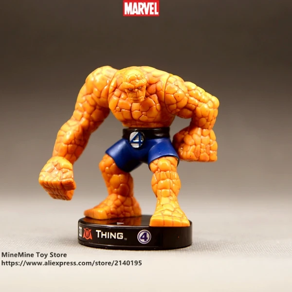 ZXZ Marvel Fantastic Four Thing 8 см фигурка аниме мини украшение ПВХ Коллекционная игрушка