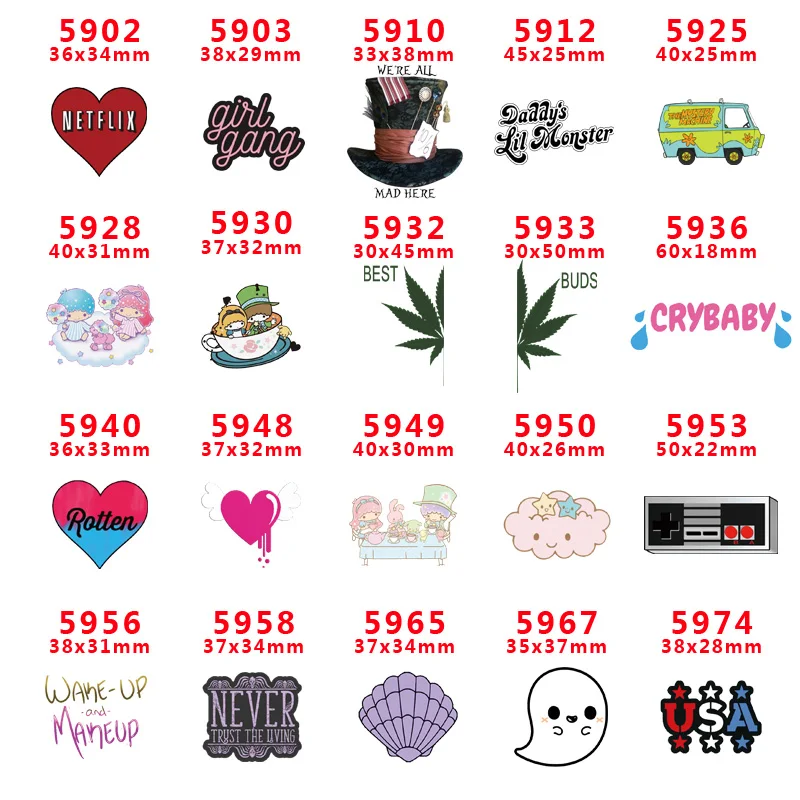 

Free shipping 30 pcs cartoon character planar resin PR 5902