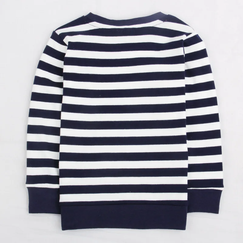 

2019 Fashion Children Clothes For Girls T-shirt Striped Kids Tops Spring Long Sleeve Girls t shirt Cotton Cartoon Flower