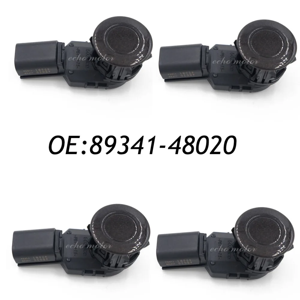 

New SET (4) Brown 89341-48020 42681 PDC Parking Sensor Reverse Assist for Toyota