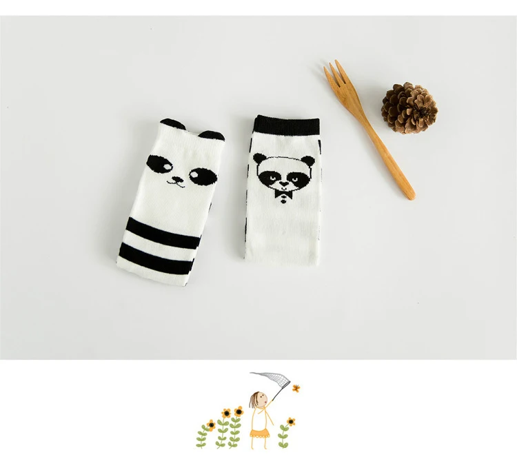 Забавные детские носки для маленьких детей Чулочно-носочные изделия для детей от 1 до 6 лет, Хлопковые гольфы Meias длинные носки Meia Sokken Calcetines, недорогие детские носки