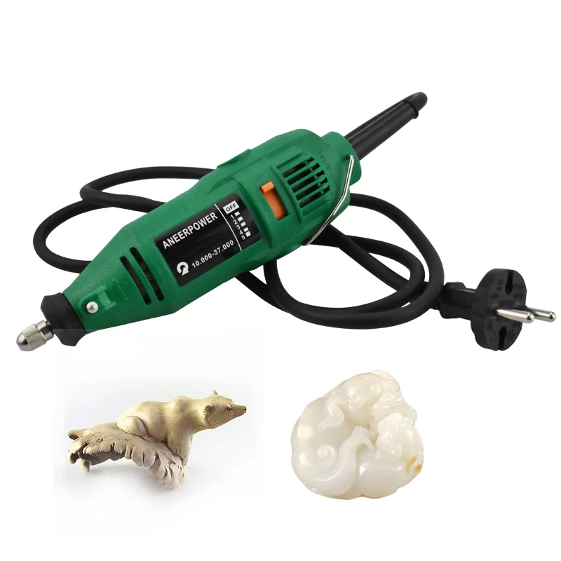  Dremel Engraving Pen Grinder 180W Engraver Mini Drill Grinder Electric Rotary Tool Mini-mill Diy Dr