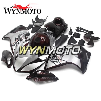

Complete Fairing Kit For Suzuki GSXR1300 Hayabusa Year 08 - 15 Frames ABS Plastic Injection Gloss Black Sliver Motorcycle Hulls