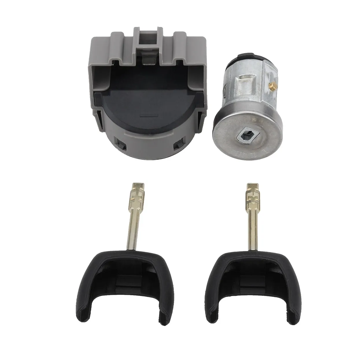 

Car Ignition Switch Barrel Cylinder Lock 2 Keys Set For Ford Transit MK7 2006 On