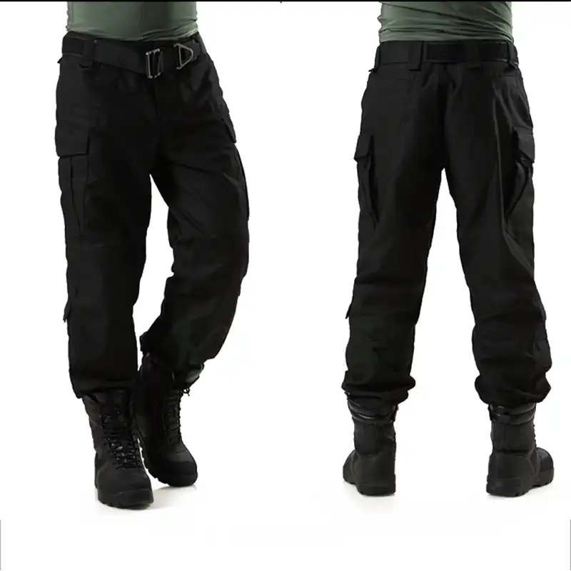 black military jeans