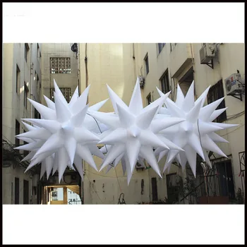 

Free shipment diameter 2m Party/event/club decorative multi-color inflatable star light effects