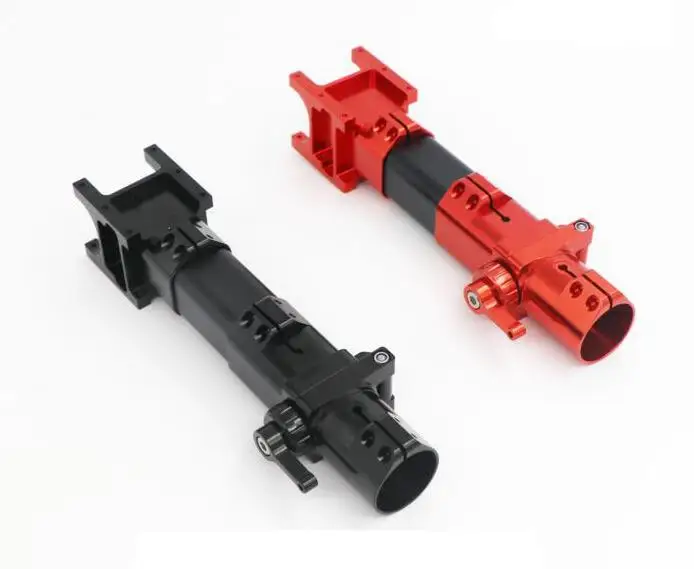 Black/Red Agriculture drone Horizontal folding Connector CNC aluminum part kit fold Sideway for 30mm diameter arm Black/Red Agriculture drone Horizontal folding Connector CNC aluminum part kit fold Sideway for 30mm diameter arm