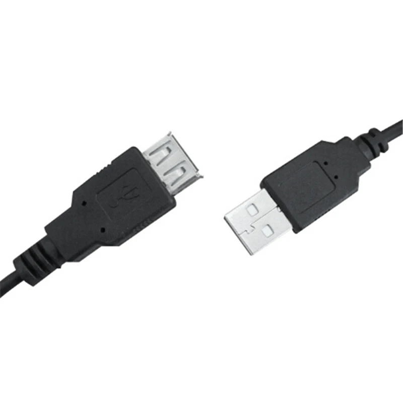 Высокоскоростной usb-удлинитель для зарядки и передачи данных 1,5 м черный USB 2,0 A к мужскому женскому удлинительному кабелю(только Удлинительный кабель