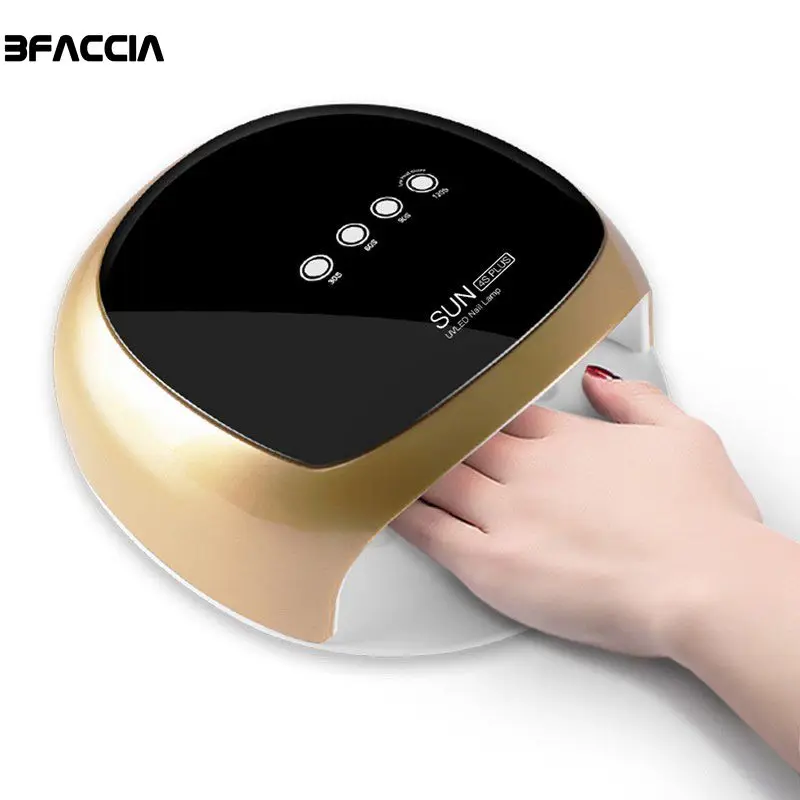 

Bfaccia SUN4Splus 48W UV Lamp LED Lamp Nail Dryer Machines Automatic Sensing Nail Lamp for Curing UV Gel Polish Nail Art Tools