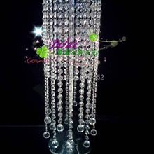 68 см высокая стойка цветов для свадьбы Настольный канделябр свадебный реквизит пьедестал Свадебная колонна