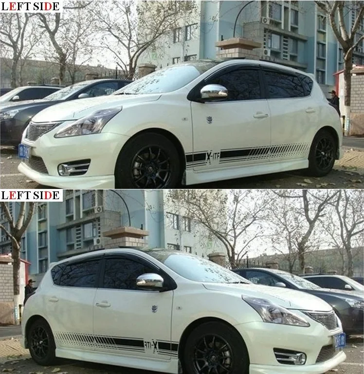 LEFT SIDE Car Stickers Customizable Decoration DIY Car Styling