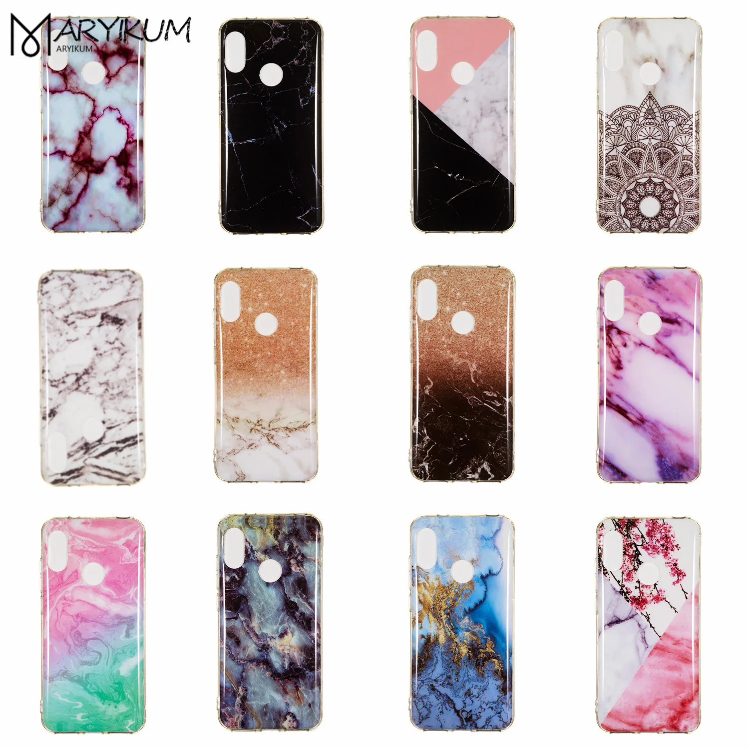 

For Xiaomi Mi A2 Lite Soft TPU Marble Back Cover For Xiaomi MiA2 Lite Phone Cases on Xiomi Mi A2 Lite Redmi 6 Pro Bumper Coque