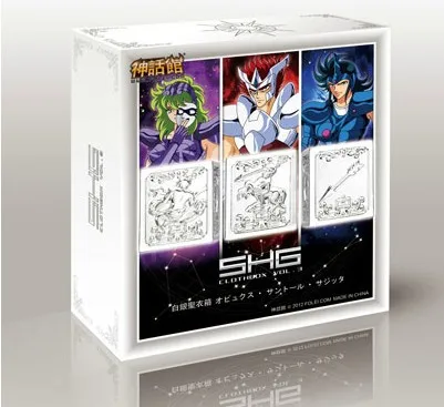 Saint Seiya EX Myth Cloth Silver Appendix Pandora box Vol.3 Ophiuchus Shaina Centaurus Sagitt Saint Seiya EX Myth Cloth Silver Appendix Pandora box Vol.3 Ophiuchus Shaina Centaurus Sagitt