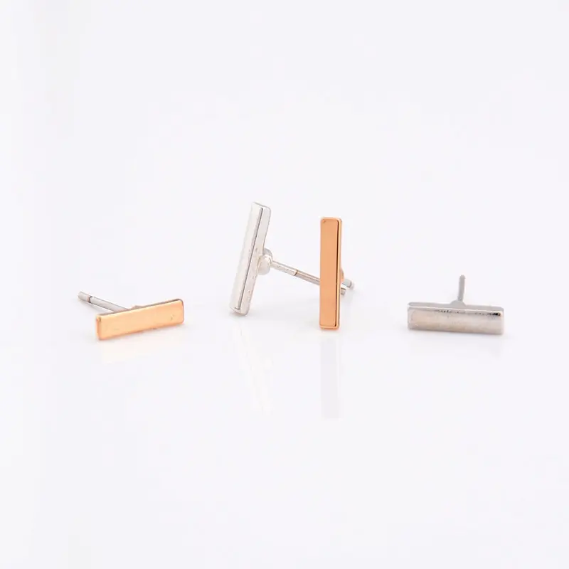 Модные Позолоченные простые t образные Серьги Brincos Bijoux Femme новые модные стильные