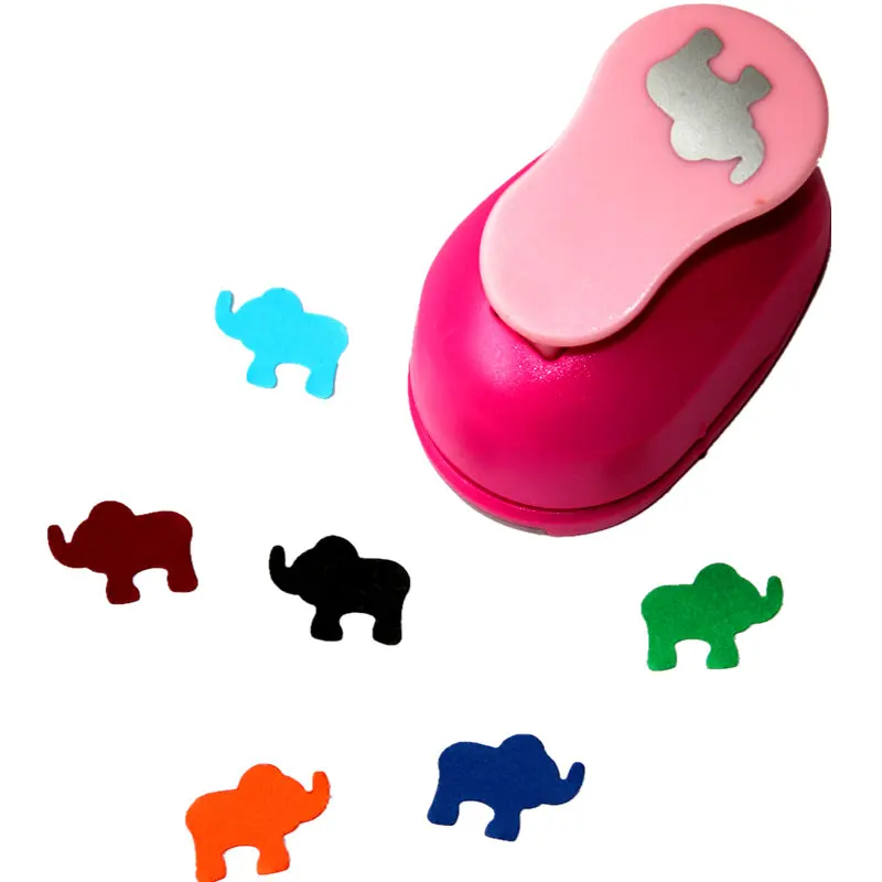 

1 inch Elephant design eva foam punch paper punches scrapbooking cutter hole punch craft punching for DIY artwork
