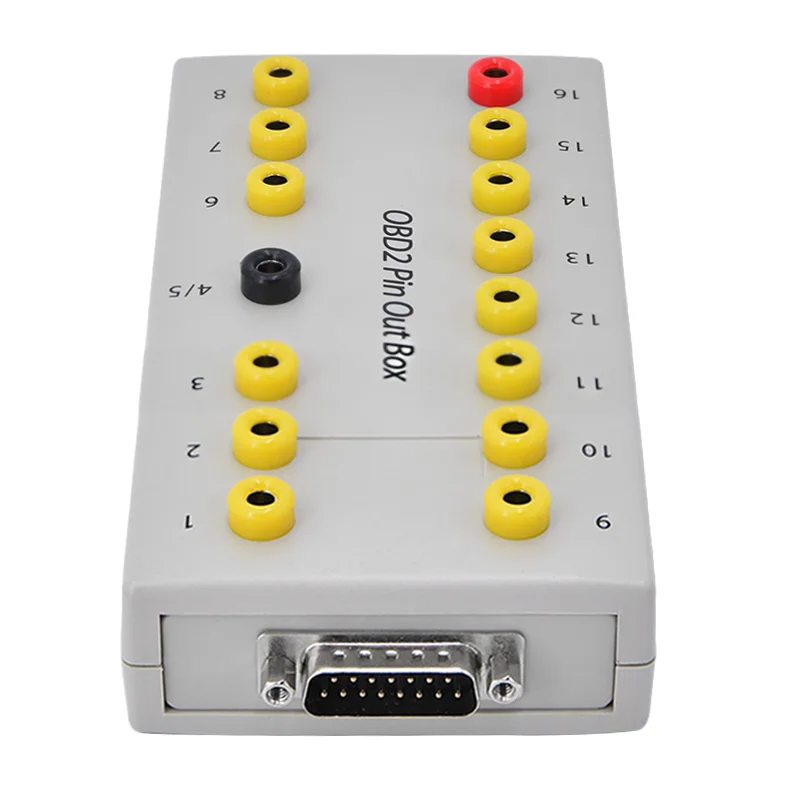 Maozua OBDII Protocol Detector Авто OBD Break Out OBD2 тестер Разрыва может тестовая Коробка OBD2 Pin Out Box