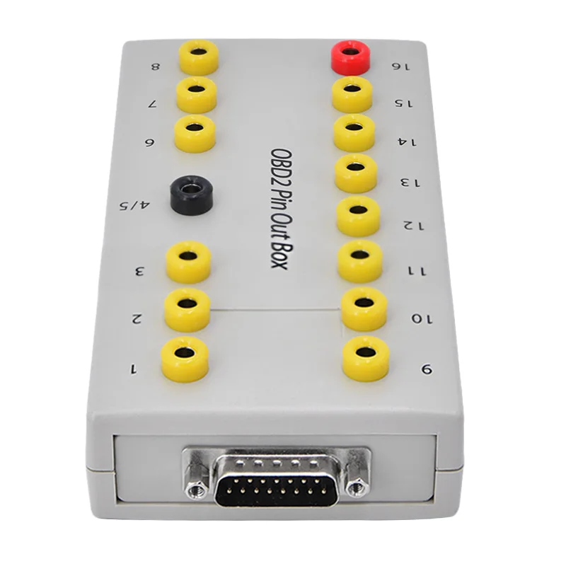 Maozua OBDII протокол детектор Авто OBD вырывать OBD2 тестер Разрыва Can тестовая Коробка Pin