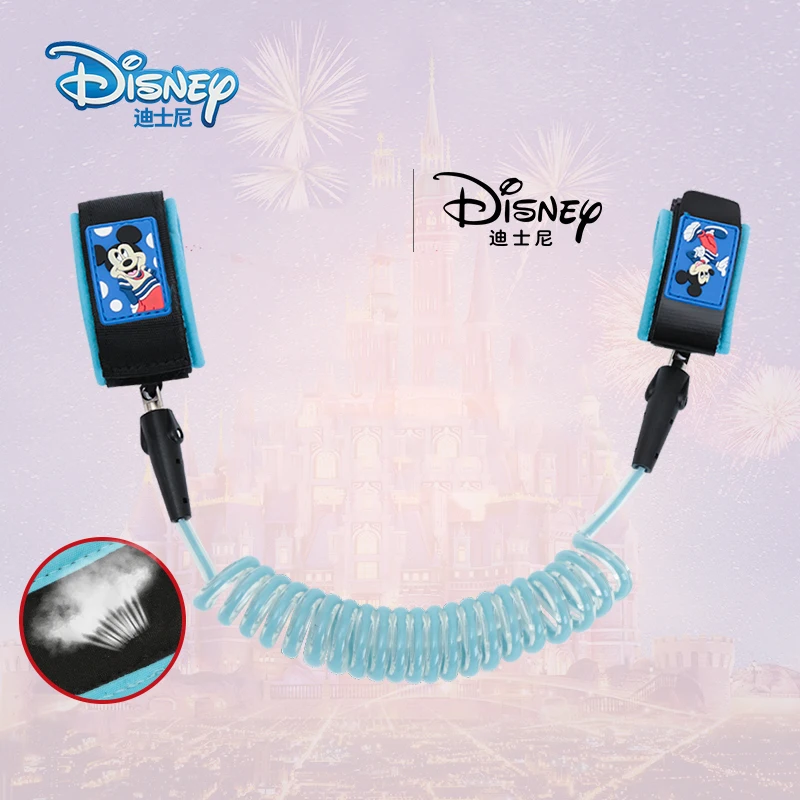 Disney поводок для запястья детское безопасное обучение ходьбе анти потерянный Регулируемый Поводок Веревка напоминание манжета для малышей Walk Assistant пояс