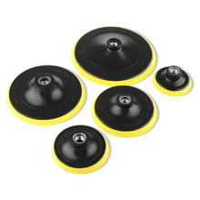 3/4/5/6/7 дюймов автомобиля M14 опорной пластины для ногтей профессиональный на застежке-липучке с полировальной подложкой Автомойка инструменты 75100125150180 мм