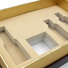 Красочные серьги подарочная картонная бумага упаковка для ювелирных изделий с пенопласт, пользовательская шкатулка для ювелирных изделий- PX10210