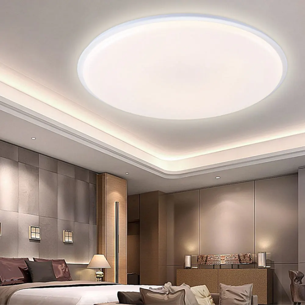 Modern Led Round Shape Ceiling Lamp 220v 11w 14w18w Super Bright