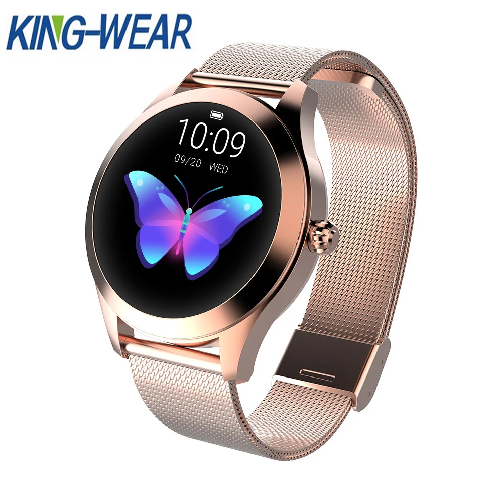 Смарт часы Kingwear KW10 женские водонепроницаемые IP68 С Пульсометром|Смарт-часы| |