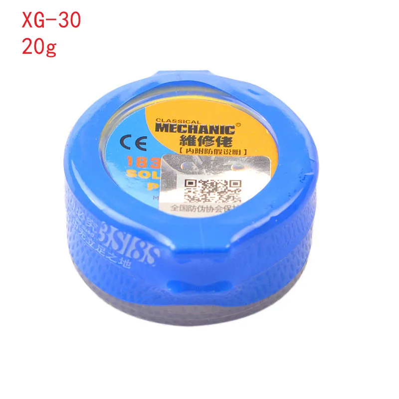 Soldering Paste Flux XG-80 XG-50 XG-30 XG-Z40 Solder Tin Sn63/Pb67 For Hakko 936 TS100 Soldering Iron Circuit Board Repair Tool - Цвет: XG-30