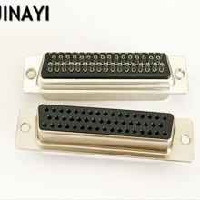 10 шт. DB50 50 Pin Женский Мужской 3 ряда F Тип Отверстие сварки адаптер разъем