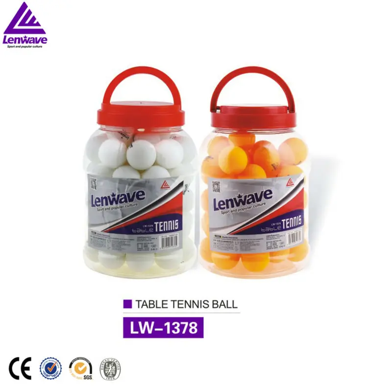 60 pcs/set X celluloid ping pong ball yellow/white 1 star ping pong ball