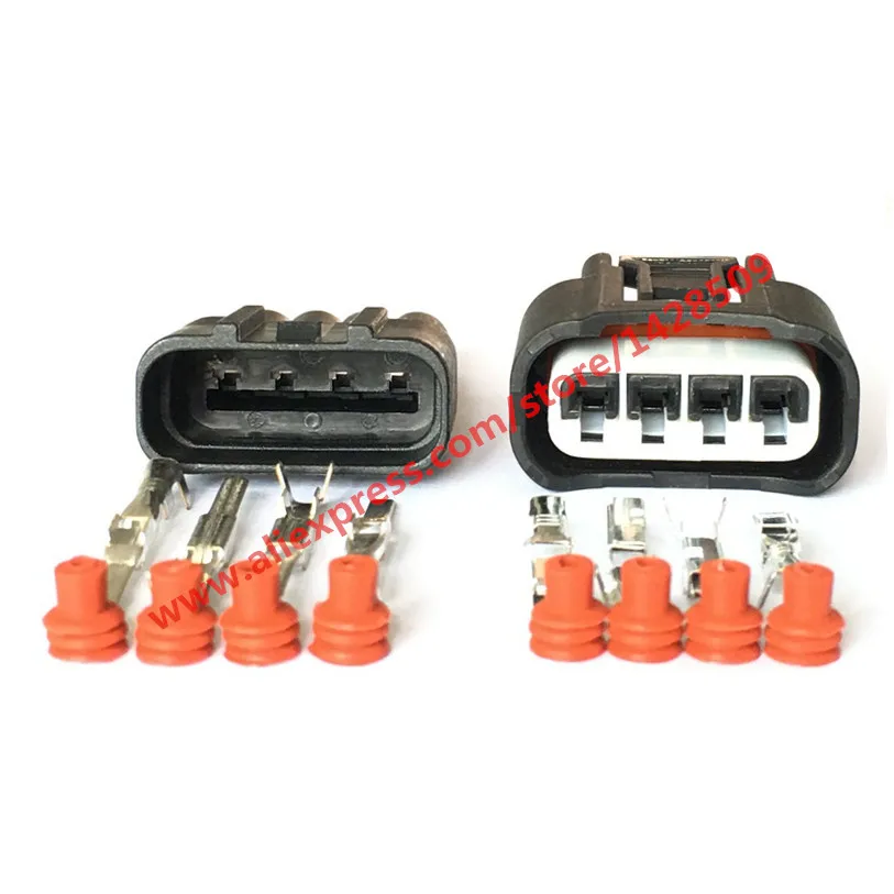 10 комплектов 4 Pin катушка зажигания Разъем 7283 7449 30 11885 авто разъем для Toyota Carola Vios