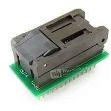 SOP28 для DIP28(B)# SO28 SOIC28 FP-28-1.27-07 Enplas IC программирования адаптер Тесты Burn в гнездо 1,27 мм Шаг 7,9 мм Ширина