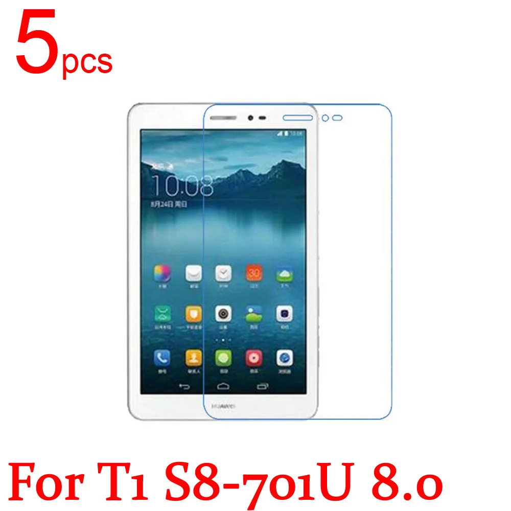 

5pcs Ultra Clear/Matte/Nano anti-Explosion LCD Screen Protector Film For Huawei MediaPad T1 M1 S8-701U 301W Tablet 8" Honor Pad