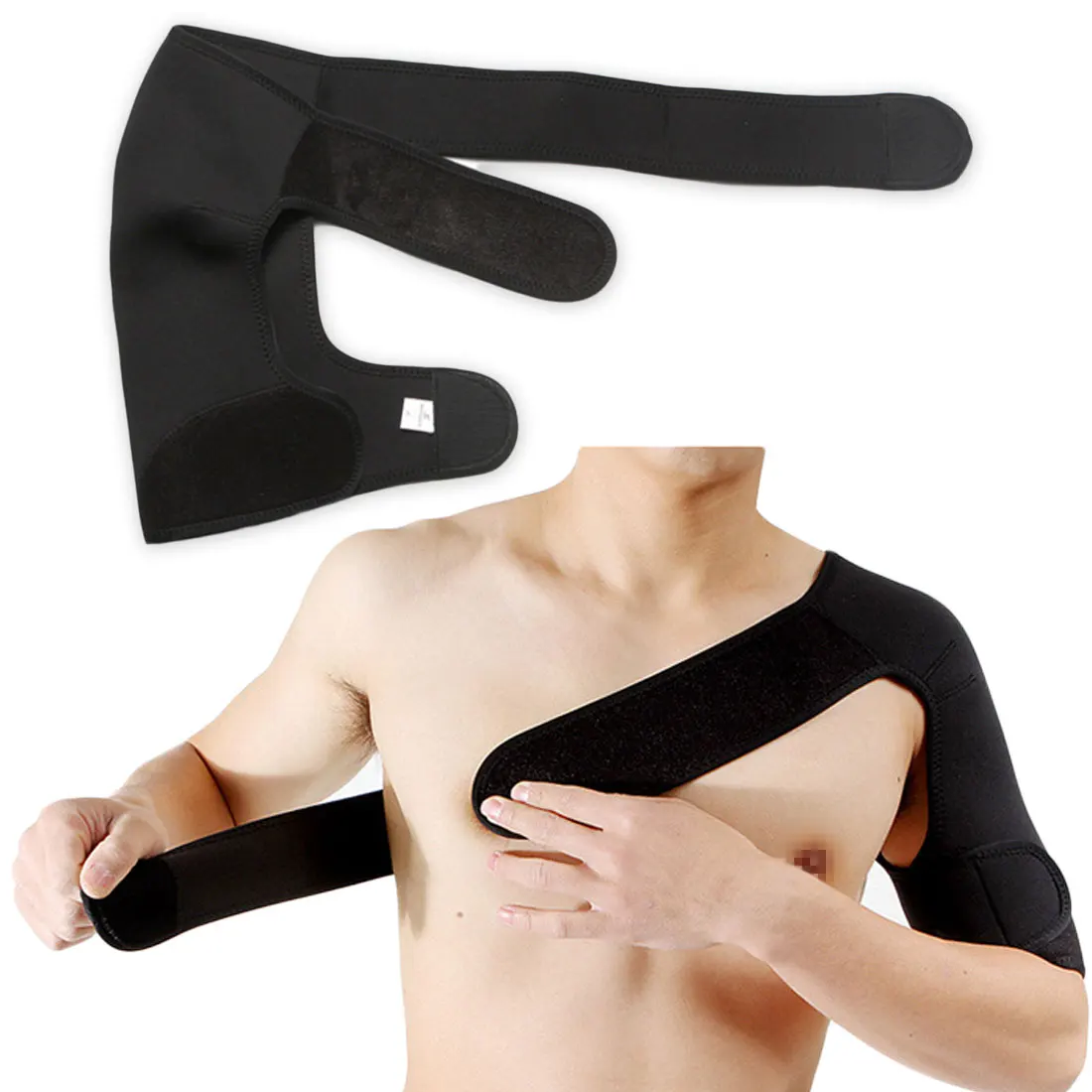 1PCS Breathable Shoulder Bandage Protecter Elastic Shoulder Brace