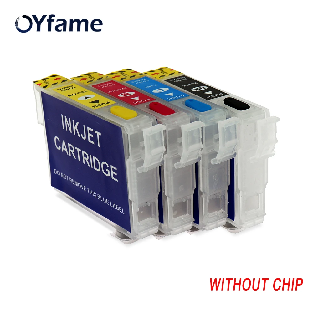 OYfame XP241 T2971 T2964 перезаправляемый картридж без чипа для Epson XP231 XP431 XP 431 231 241
