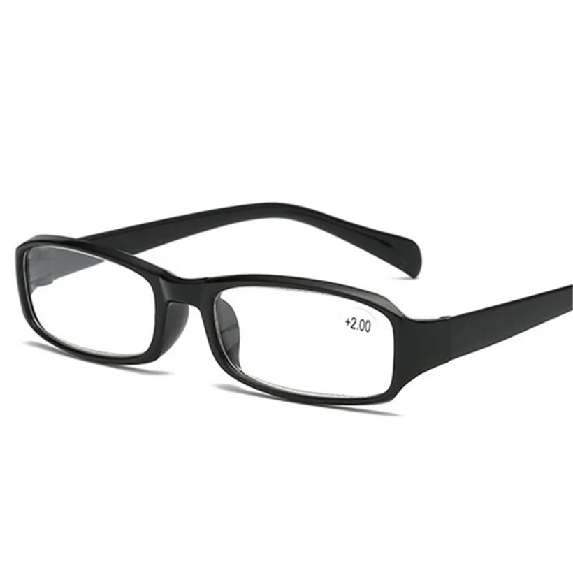 Imwete очки для чтения, женские и мужские TR90 очки, очки для дальнозоркости, очки унисекс для чтения+ 1,0 1,5 2,0 2,5 3,0 3,5 - Цвет оправы: Black