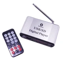 

Car amplifier Amplified sound box Bluetooth AUX FM USB SD TF Digital Player MP3 Music Audio Radio Stereo Player moto speaker