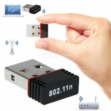 100 шт./лот 150 Мбит/с USB адаптер WiFi беспроводной 802.11n 150 м сетевой Lan