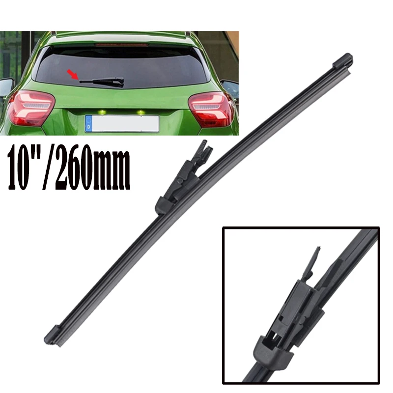 MISIMA 10" 250mm Rear Window Windshield Windscreen Wiper Blade For