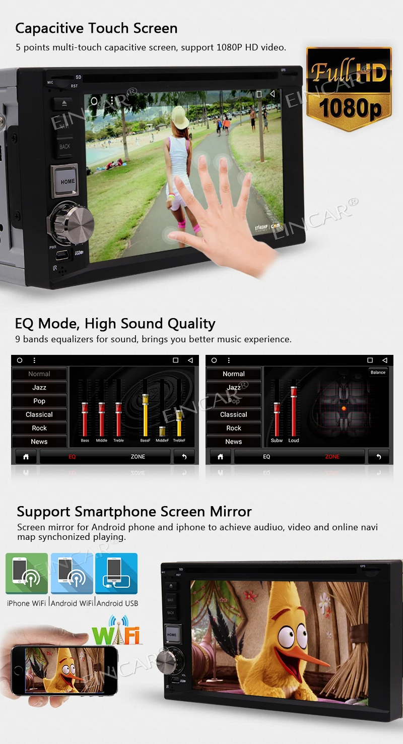 Top Wireless Rear Camera 2 Din Android 7.1 Car Stereo Radio GPS Navigation DVD Player Support Wifi Bluetooth OBD2 1080P Video Player 7 Top Wireless Rear Camera 2 Din Android 7.1 Car Stereo Radio GPS Navigation DVD Player Support Wifi Bluetooth OBD2 1080P Video Player 7