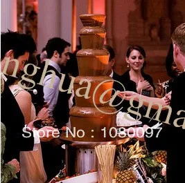 7 tires 103cm Height stainless steel commercial use chocolate fountain;wedding foundue