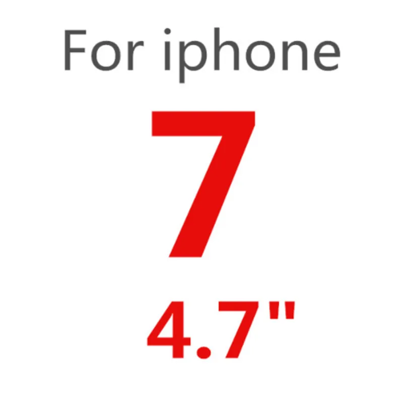 3D закаленное стекло с закругленными краями для iphone 7, 8, 6, 6 S plus, 9 H, полное покрытие, Защита экрана для iphone 6s, 6, 7, 8 X XS, пленка из углеродного волокна - Цвет: i7 (4.7inch)