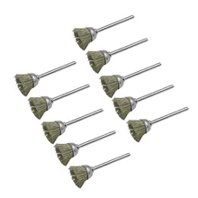 10 шт. новая мини-полированная Цветочная головка абразивная проволока резьба по дереву инструменты для полировки заусенцев