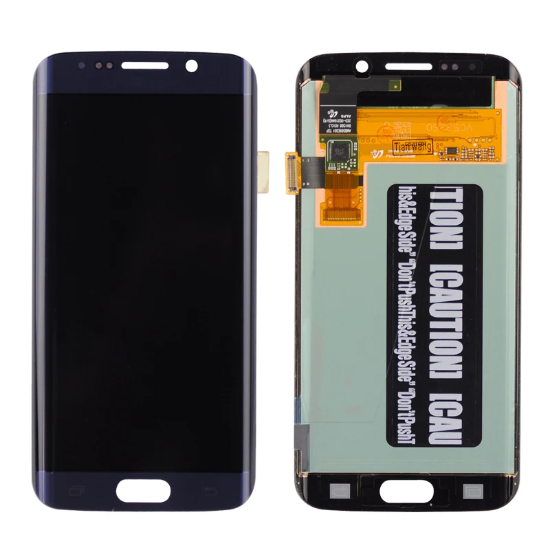 

5.1'' SUPER AMOLED For SAMSUNG Galaxy S6 Edge G925F LCD Display With Touch Screen Digitizer Assembly Free Shipping