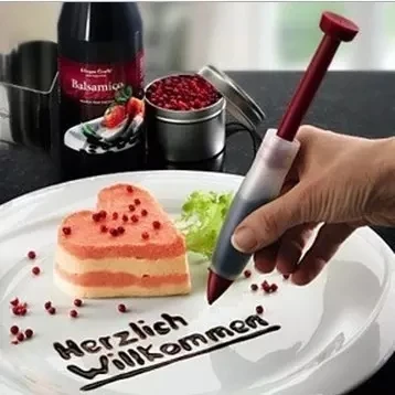 

1 pc Silicone Cake Cookie Pastry Icing Decorating Syringe Cream Chocolate Plate Pen free shipping