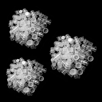 

300pcs Disposable Plastic Tattoo Cup Pot Pigment Ink Holder Tattoo Tools